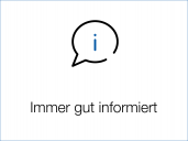 Gut informiert
